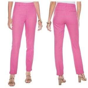 NWT White House Black Market Pink Slim Ankle Pants